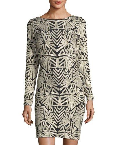 Lola Geometric Sequin