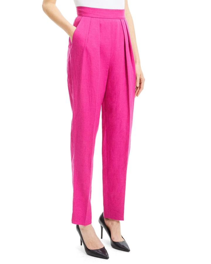 High-rise Pleated Pure