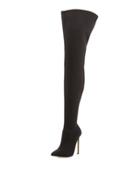 Level Stretch Over-the-knee Boot, Black