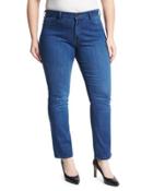 Marilyn Straight-leg Jeans, Medium Blue,
