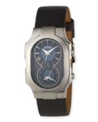 Signature Dual Time Zone Watch, Gray