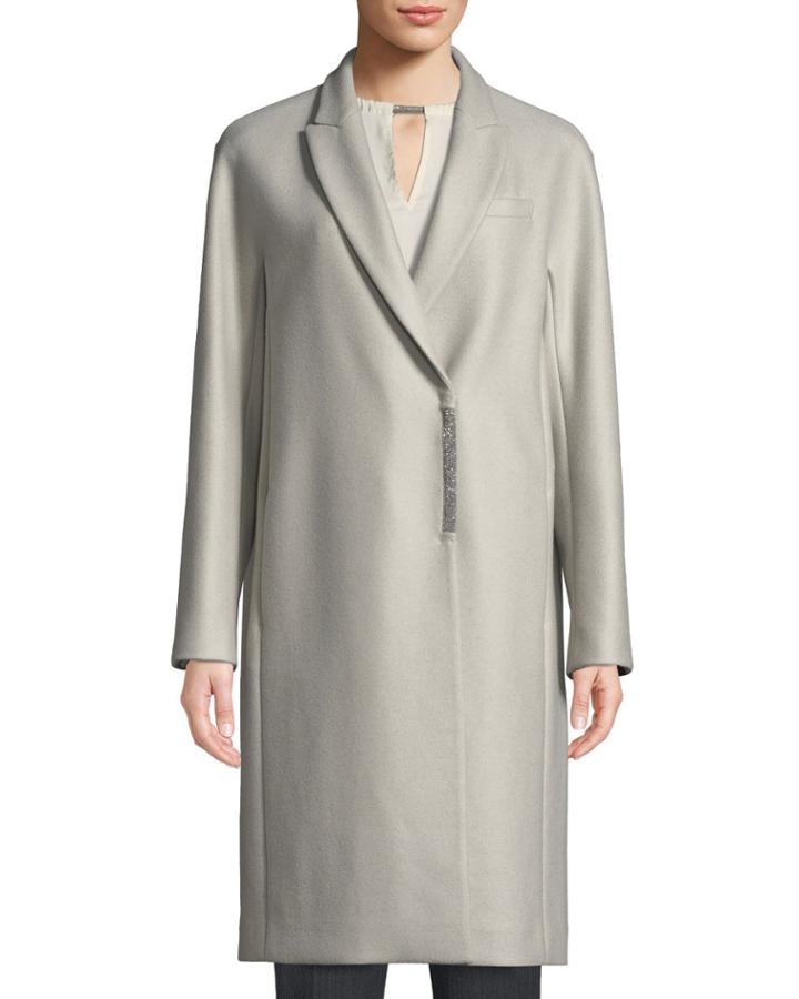 Classic Mid-length Cashmere Coat