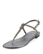 Torreta Glitter T-strap