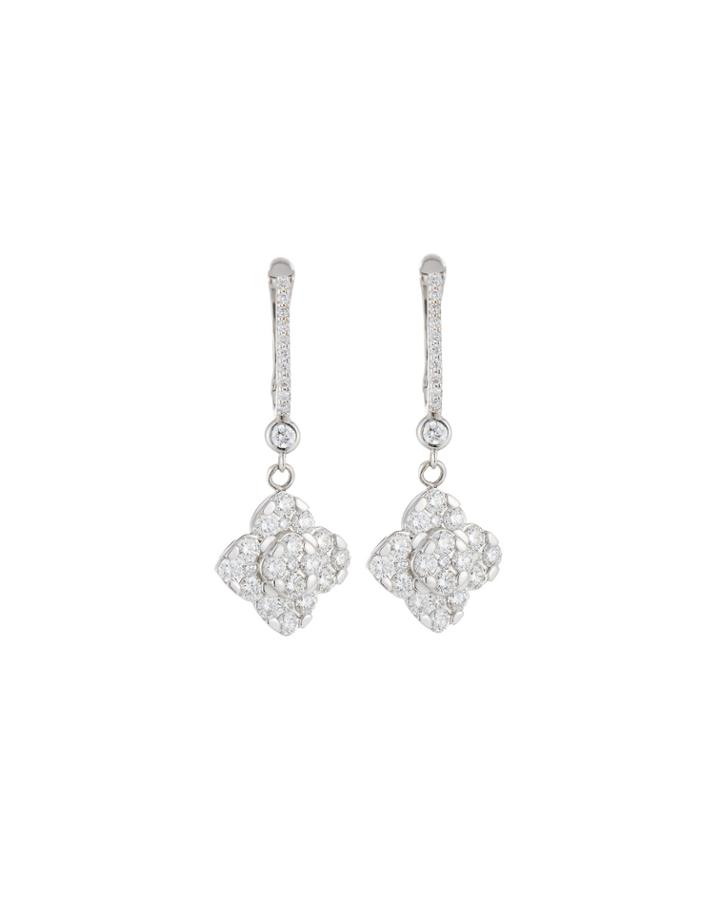 18k White Gold Invisible Dia