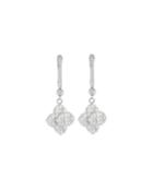 18k White Gold Invisible Dia