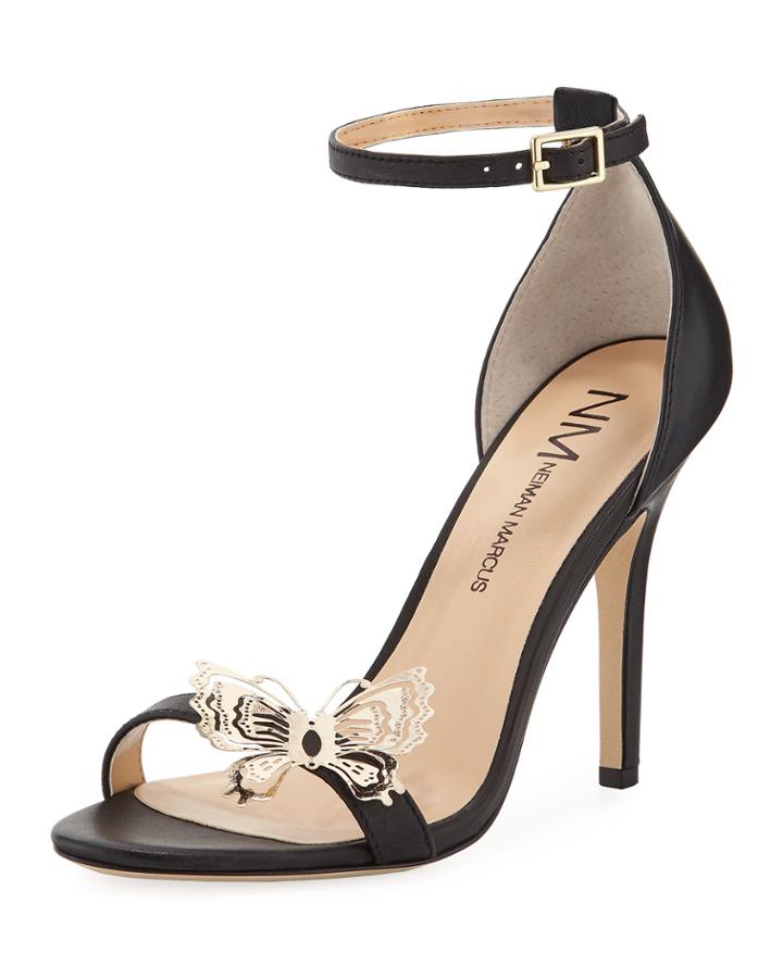 Anatteria Leather Butterfly Pump