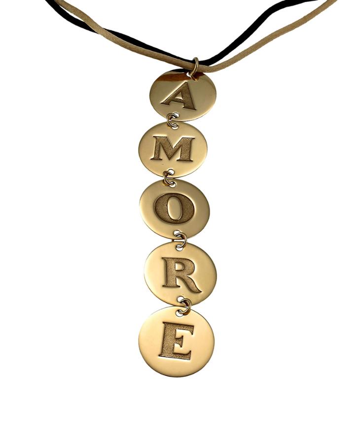 Pasquale Bruni Amore 18k Drop Pendant Necklace, 11.2g, Women's, Gold