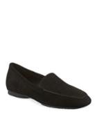 Donitaks Perforated Suede Slip-on
