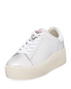 Cult Leather Platform Sneakers,
