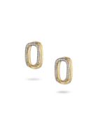 Murano Link 18k Gold & Diamond Earrings