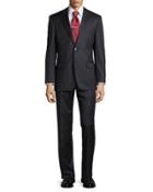 Classic-fit Pasolini/movie Solid Wool Two-piece Suit, Dark Gray