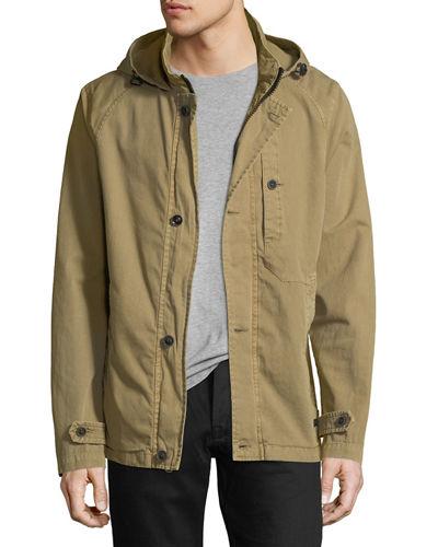 Twill Military Anorak Jacket