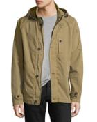 Twill Military Anorak Jacket