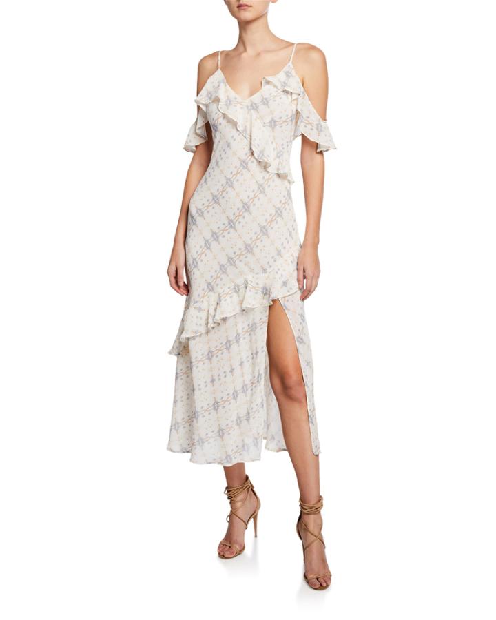 Laurel Printed Ruffle
