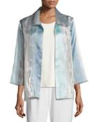 Organza Ombre Easy Shirt,