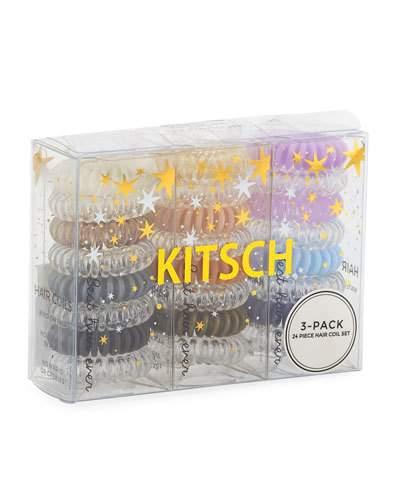 Kitsch Three-pack 24-piece Assorted Hair Coil Gift