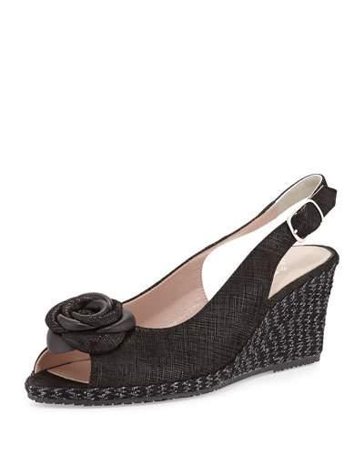 Jahara Printed Suede Slingback