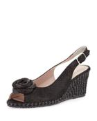 Jahara Printed Suede Slingback