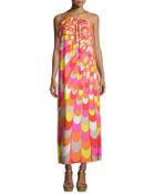 Bennie Graphic-print Maxi Dress,