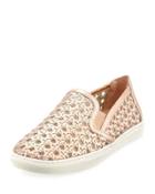 Clara Woven Leather