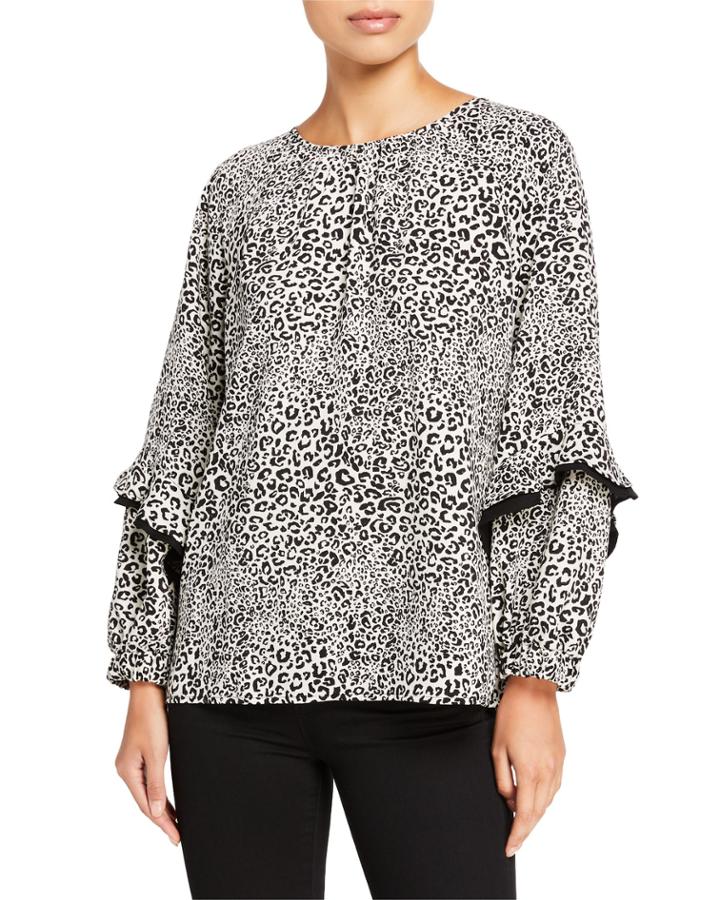 Cheetah Ruffle