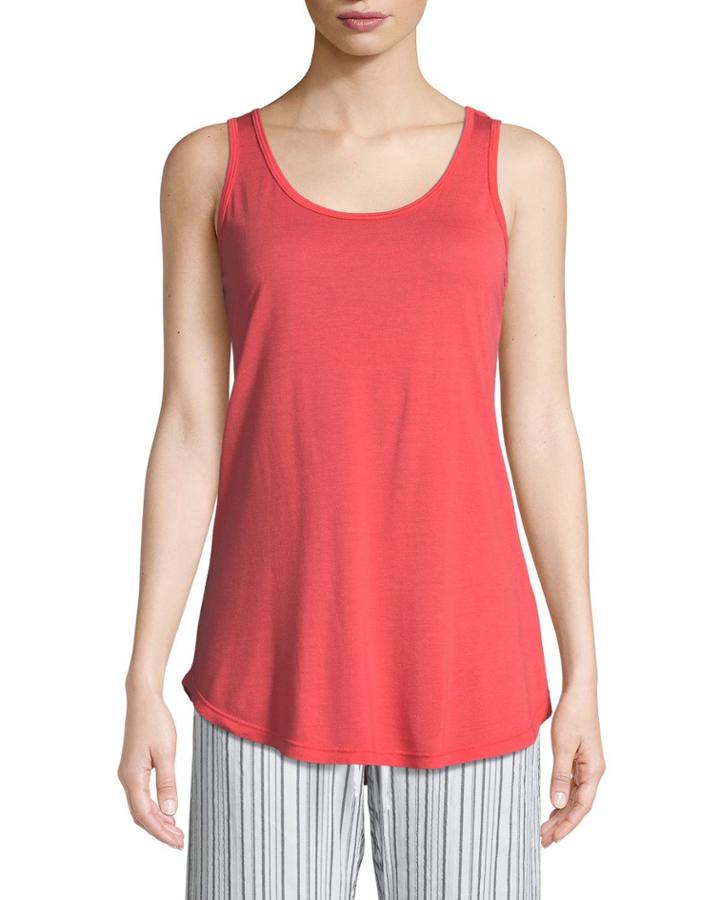 Scoop-neck Easy Jersey Tank