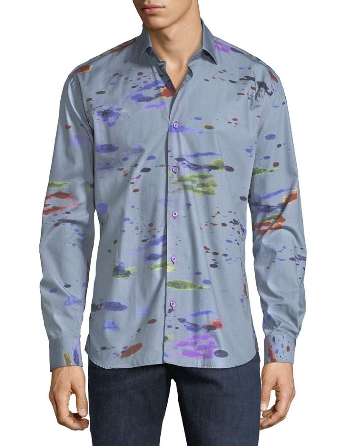 Shaped-fit Luxor Splash Gray