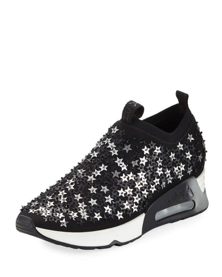 Star-embellished Knit