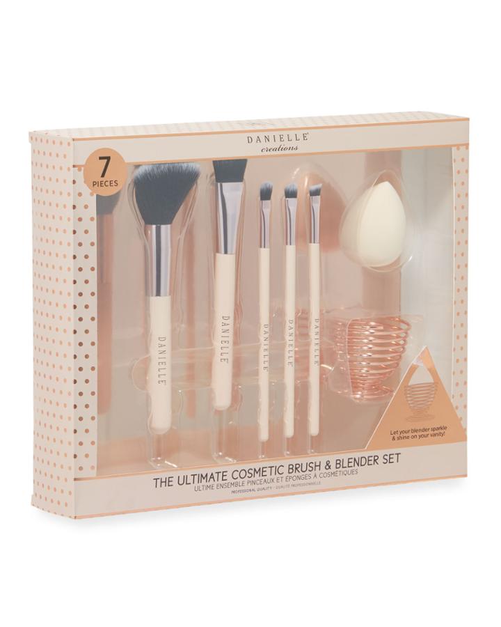 7-piece Cosmetic Brush & Blender