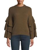 Tiered Bell-sleeve