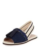 Ace-4 Denim Slingback