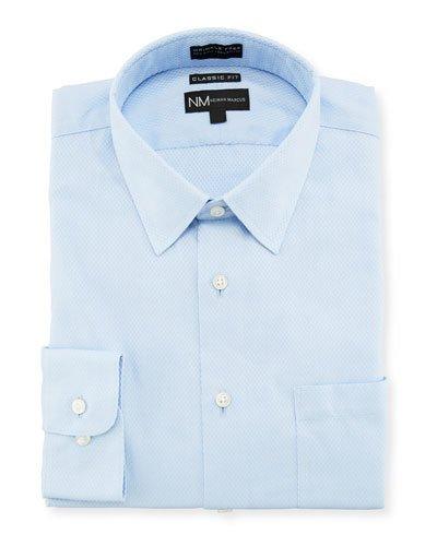 Classic-fit Non-iron Textured Dobby Dress Shirt,