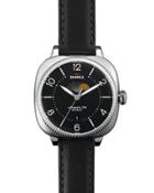 36mm Gomelsky Moon Phase Watch, Black