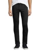 Slim-fit Enok Tonal Denim Jeans, Black