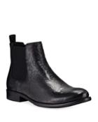 Men's Dawson Skull & Roses Leather Chelsea Boots
