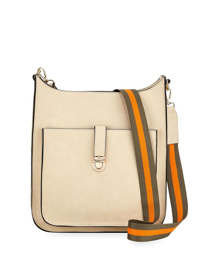 Sporty Saddle Medium Crossbody Bag