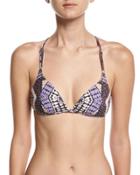 South Pacific Strappy Bralette Swim Top,
