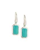 Rock Candy&reg; Mini Rectangle Turquoise Earrings
