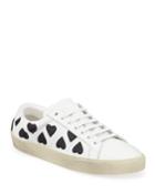 Leather Heart Low-top