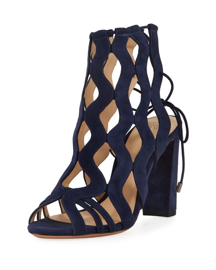 Loretta Suede Caged