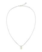 10mm Pearl Pendant Necklace, White