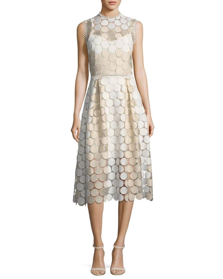 Glengarry Sleeveless Lace Cocktail Dress