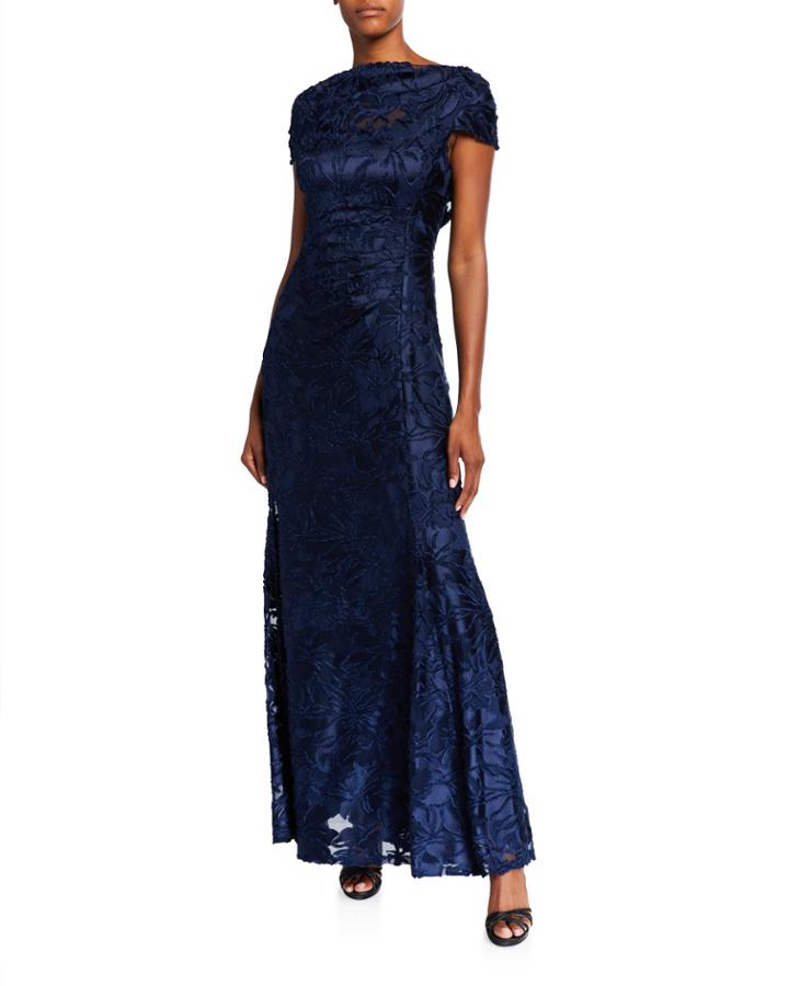 Draped Ruched Burnout