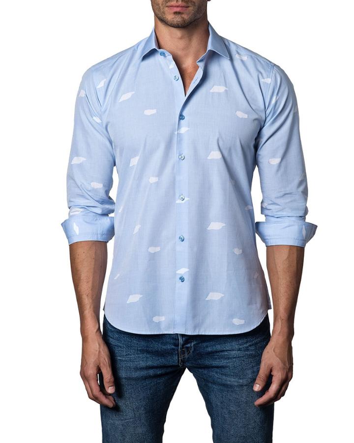 Men's Semi-fitted Tape-print