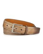 Perforated Leather Belt, Castoro