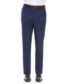 Super 150's Wool Trousers, Navy