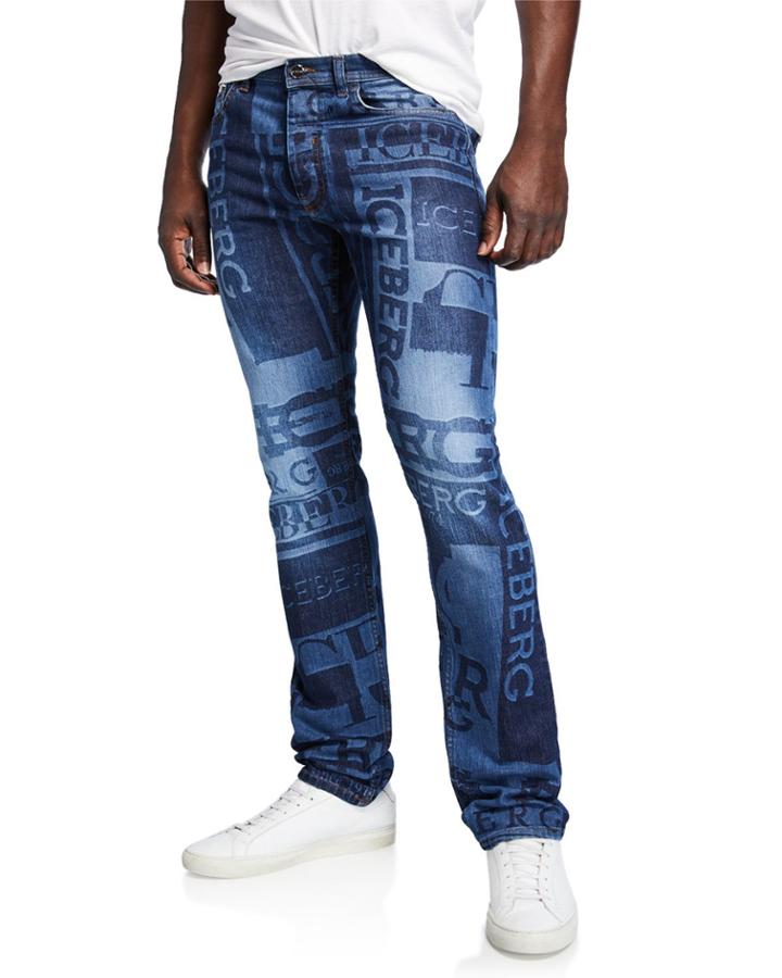 Men's Logo Denim Jeans