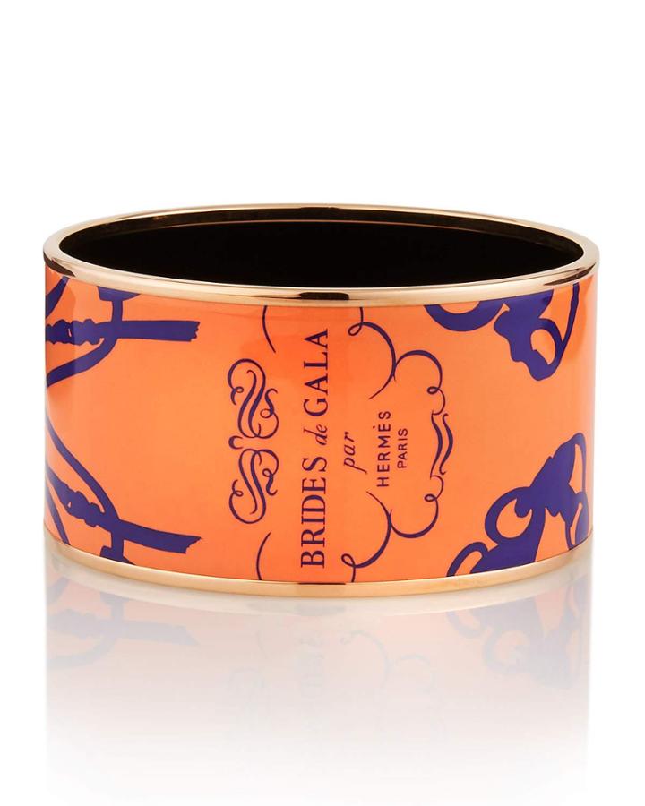 Estate Brides De Gala Bangle, Orange/gold