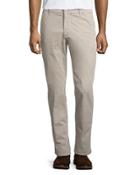 The Lux Tailored Straight-leg Trousers, Dune Dust
