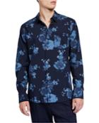 Men's Floral-print Classic-fit